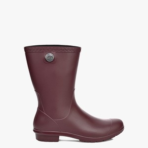 Ugg Sienna Matte Rain Alla Väderstövlar Dam Röda (036741MLY)